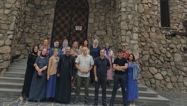 Православные Аланской епархии совершили паломническую поездку в Северную Осетию - Sputnik Южная Осетия