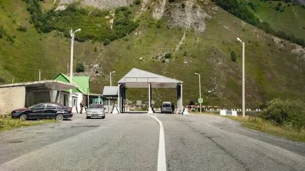 Контрольно-пропускной пункт в с.Рук - Sputnik Южная Осетия