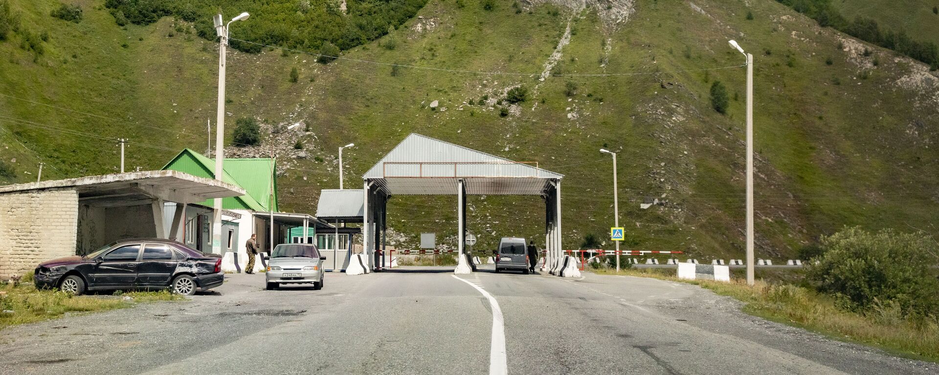 Контрольно-пропускной пункт в с.Рук - Sputnik Южная Осетия, 1920, 21.04.2026