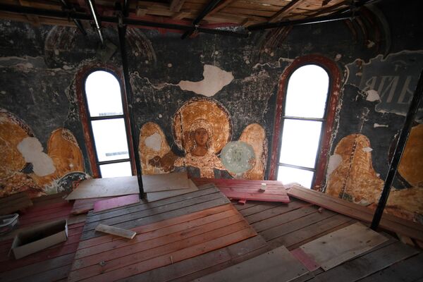 Реставрационные работы на территории Новодевичьего монастыря - Sputnik Южная Осетия