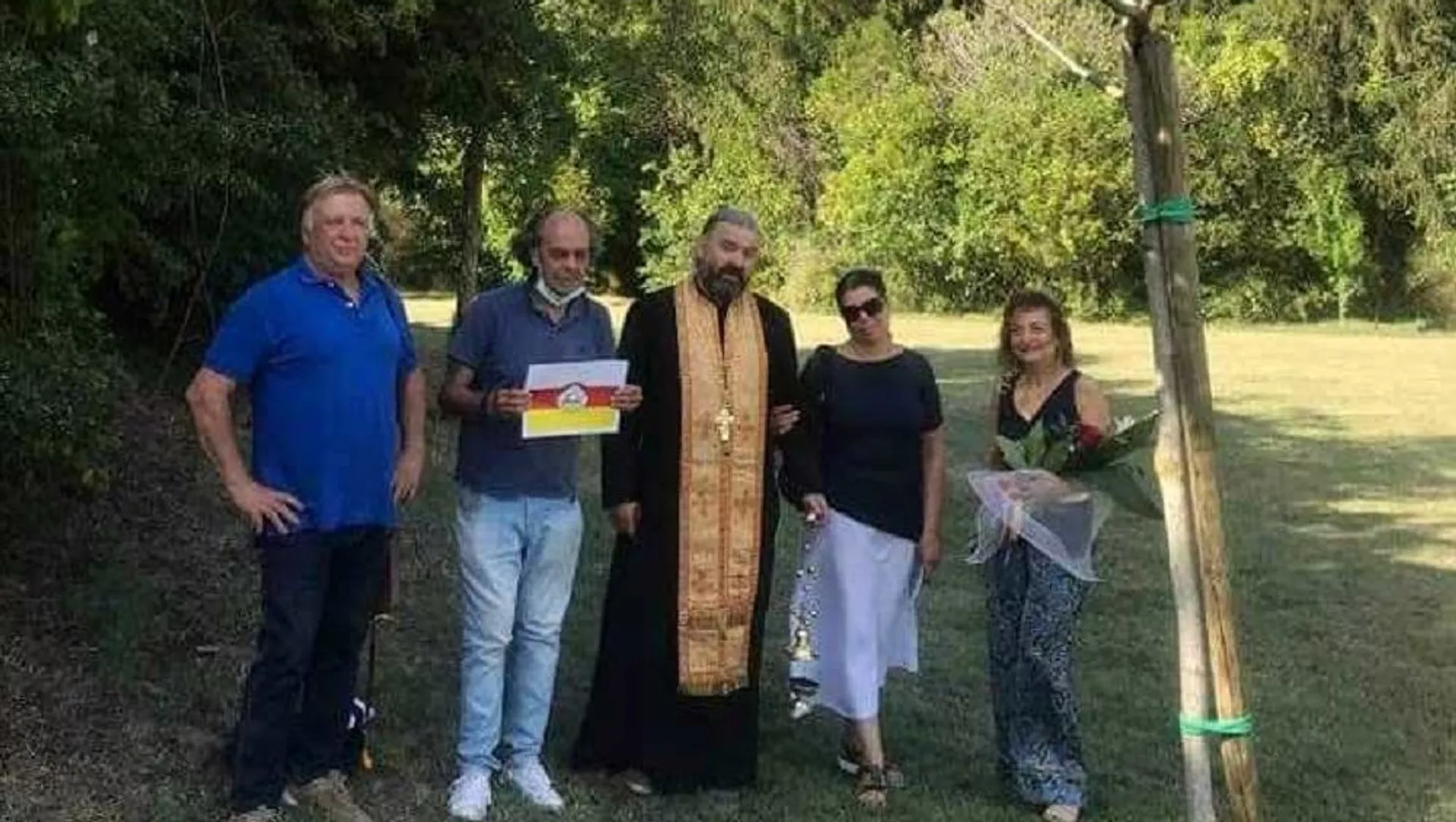 В Италии прошла памятная акция – молебен, посвященная жертвам августовской войны  - Sputnik Южная Осетия, 1920, 08.08.2021