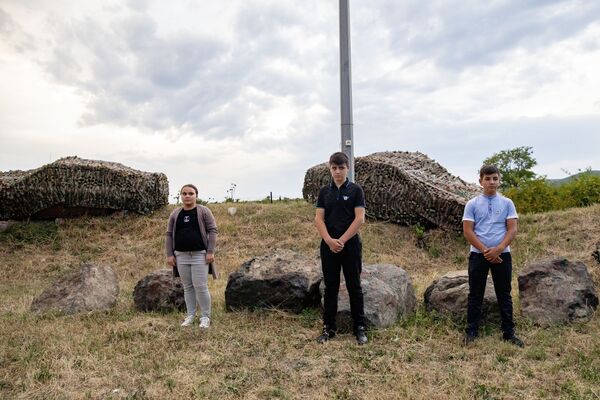 Акция памяти в Музее сожженных душ - Sputnik Южная Осетия