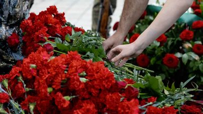 Акция памяти в "Музее сожженных душ"
