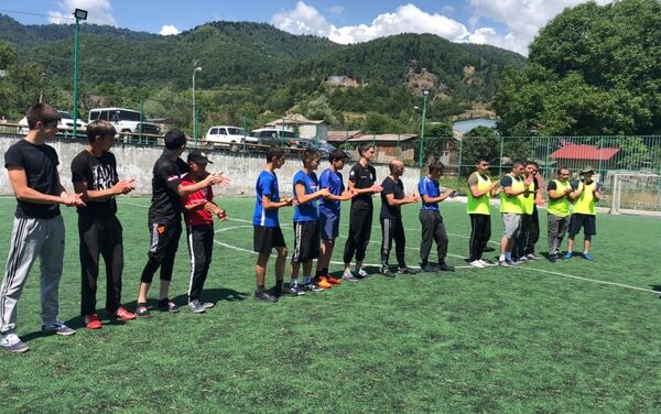  В поселке Дзау Южной Осетии состоялся ежегодный турнир по футболу - Sputnik Южная Осетия