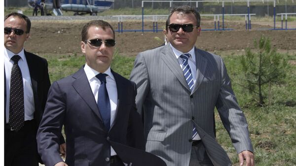 Дмитрий Медведев с рабочим визитом в Южной Осетии - Sputnik Южная Осетия