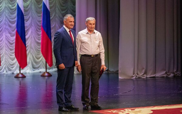Торжественное собрание в честь дня признания независимости Южной Осетии Российской Федерацией - Sputnik Южная Осетия