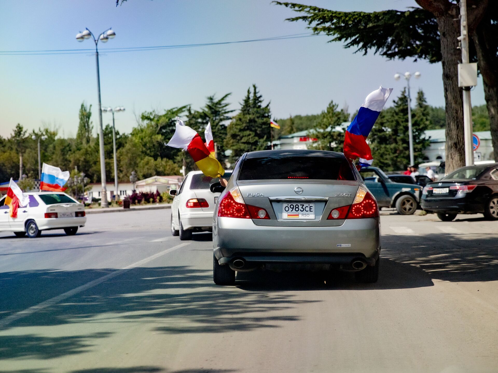 Осетия признала независимость. 26 Августа 2008 Южная Осетия. Автопробег. Признание независимости Южной Осетии. День независимости Южной Осетии.