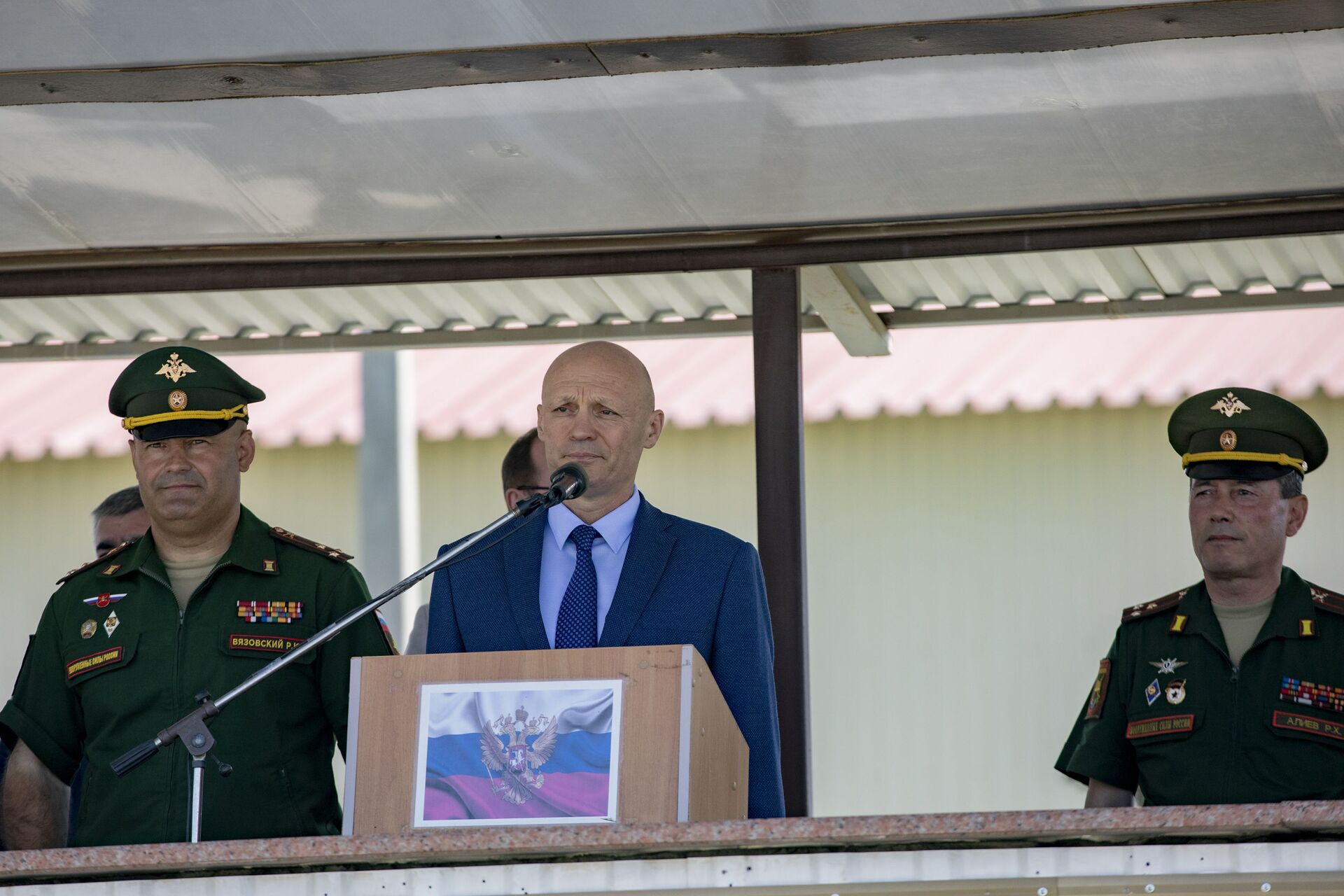 Выставка в рамках форума Армия-2021 открылась на российской военной базе в Южной Осетии - Sputnik Южная Осетия, 1920, 27.08.2021