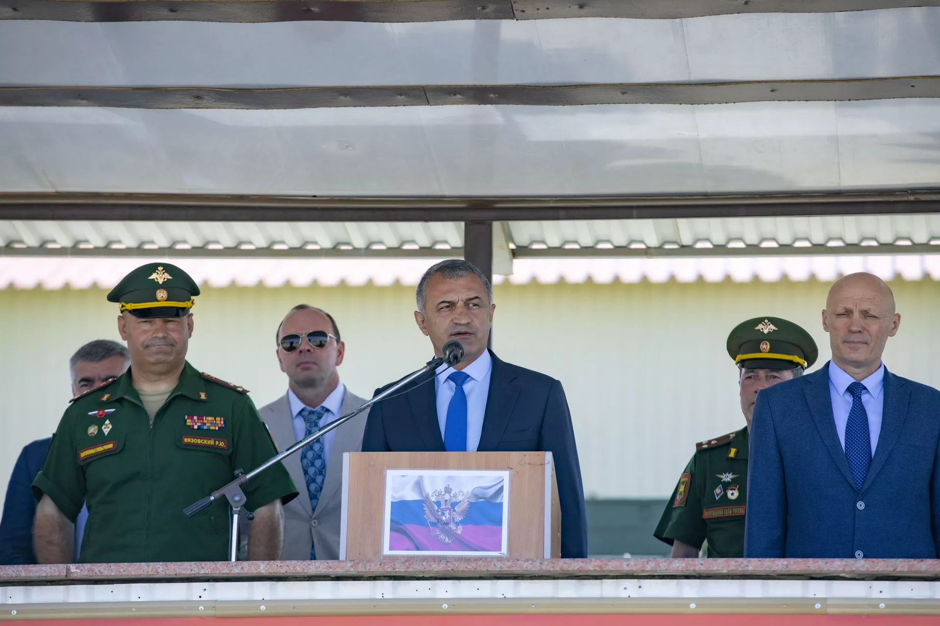 Выставка в рамках форума Армия-2021 открылась на российской военной базе в Южной Осетии Выставка в рамках форума Армия-2021 открылась на российской военной базе в Южной Осетии - Sputnik Южная Осетия, 1920, 27.08.2021