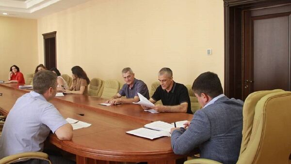 Заседание парламентского комитета по законодательству, законности и местному самоуправлению - Sputnik Южная Осетия