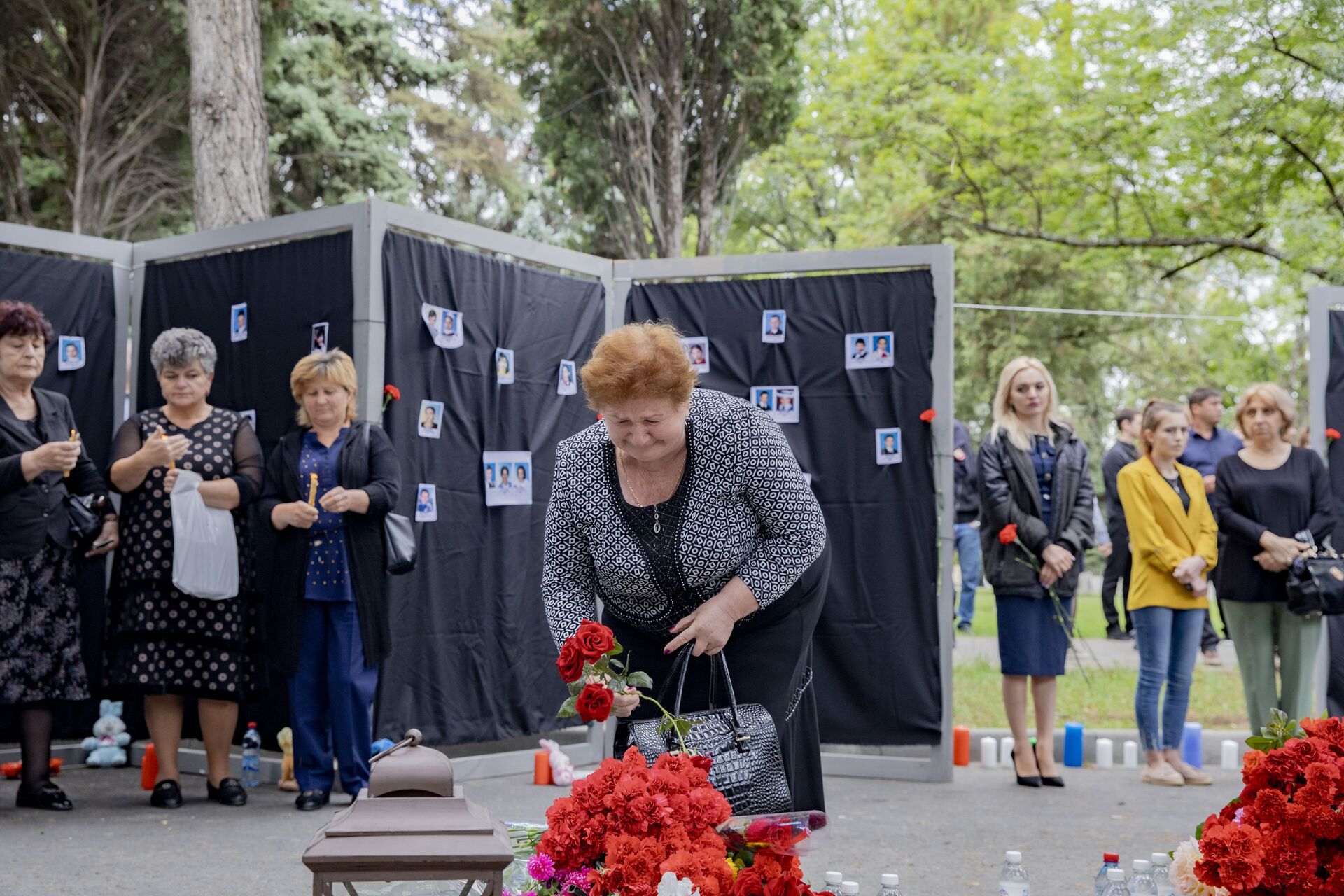 Акция в Цхинвале в память о жертвах Бесланской трагедии - Sputnik Южная Осетия, 1920, 26.10.2021