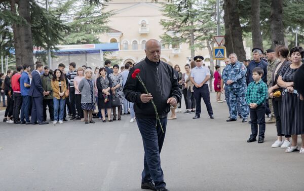 Акция в Цхинвале в память о жертвах Бесланской трагедии - Sputnik Южная Осетия