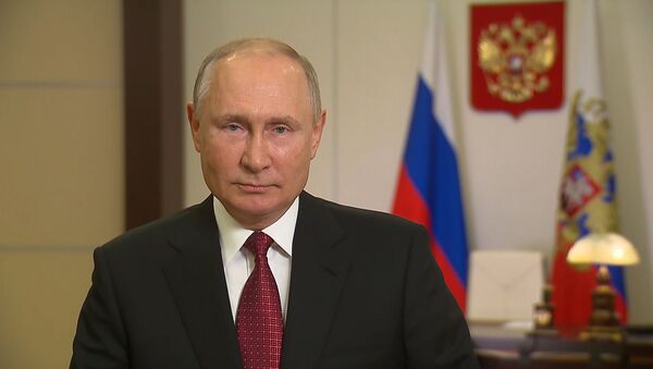 Сделайте свой выбор: Владимир Путин обратился к россиянам накануне выборов - Sputnik Южная Осетия