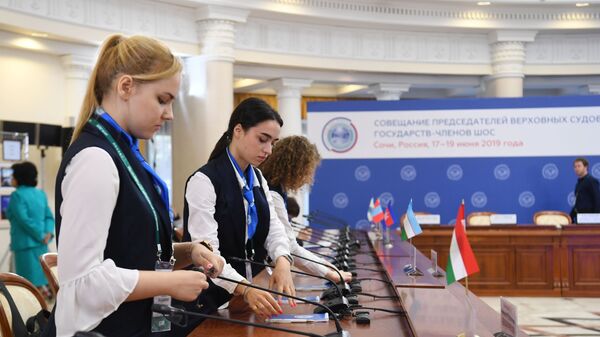 Подготовка к совещанию председателей верховных судов государств-членов ШОС - Sputnik Южная Осетия