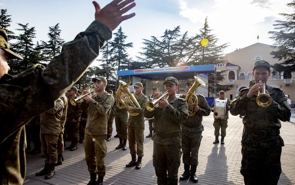 Репетиция Парада ко дню Республики - Sputnik Южная Осетия