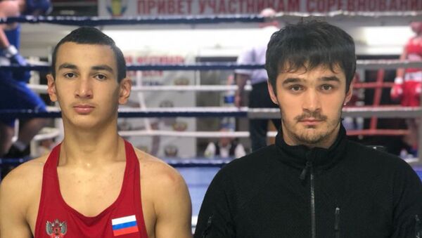 Боксер из Южной Осетии одержал победу на соревнованиях Юность России - Sputnik Южная Осетия