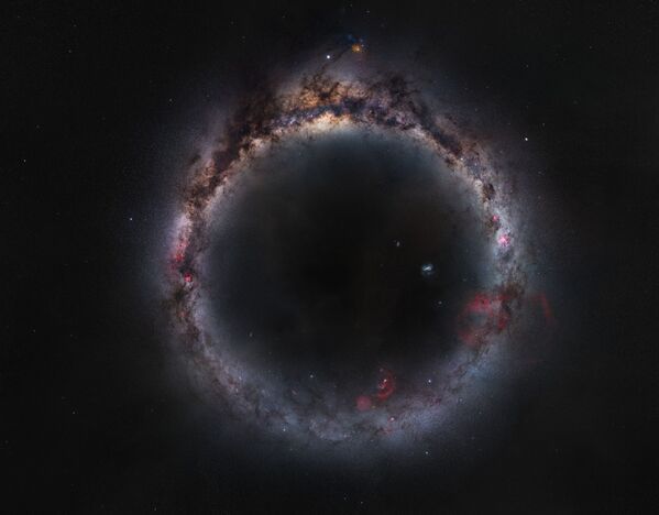 Снимок The Milky Ring китайского фотографа Zhong Wu, ставший победителем в категории Galaxies конкурса Royal Observatory’s Astronomy Photographer of the Year 13 - Sputnik Южная Осетия