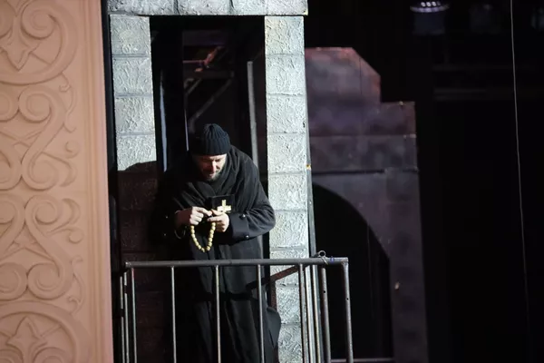 Спектакль Ричард III на сцене госдрамтеатра в Цхинвале Спектакль Ричард III на сцене госдрамтеатра в Цхинвале - Sputnik Южная Осетия