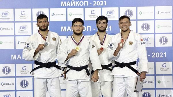 Осетинские дзюдоисты завоевали четыре медали на чемпионате России - Sputnik Южная Осетия