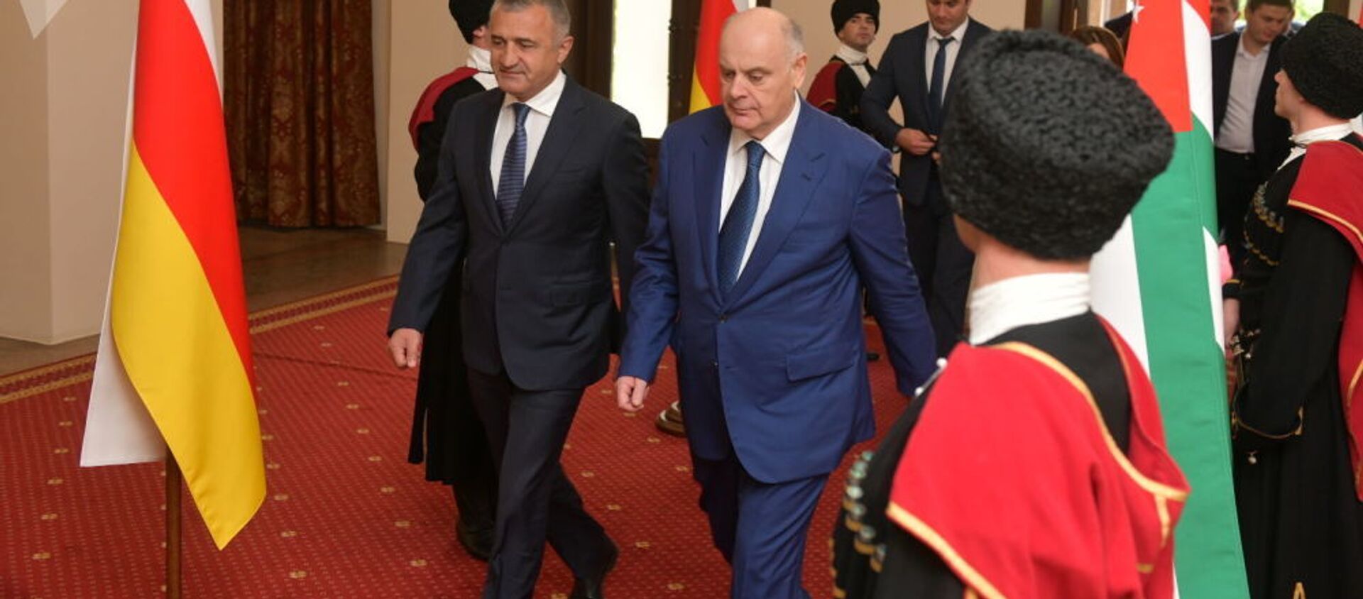 Встреча президентов Абхазии и Южной Осетии состоялась в Сухуме - Sputnik Южная Осетия, 1920, 30.09.2021