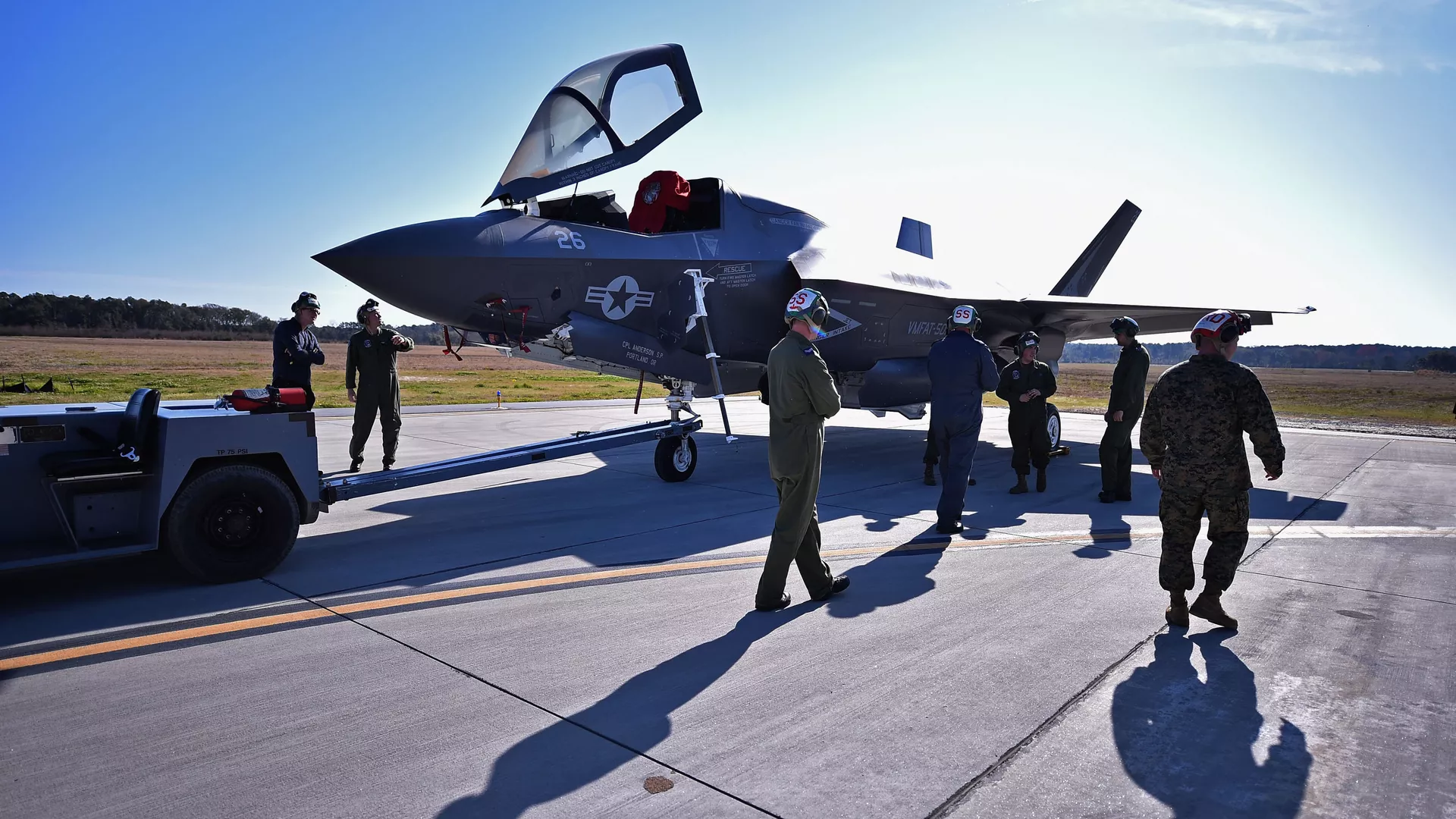 Американский истребитель F-35 Lightning II