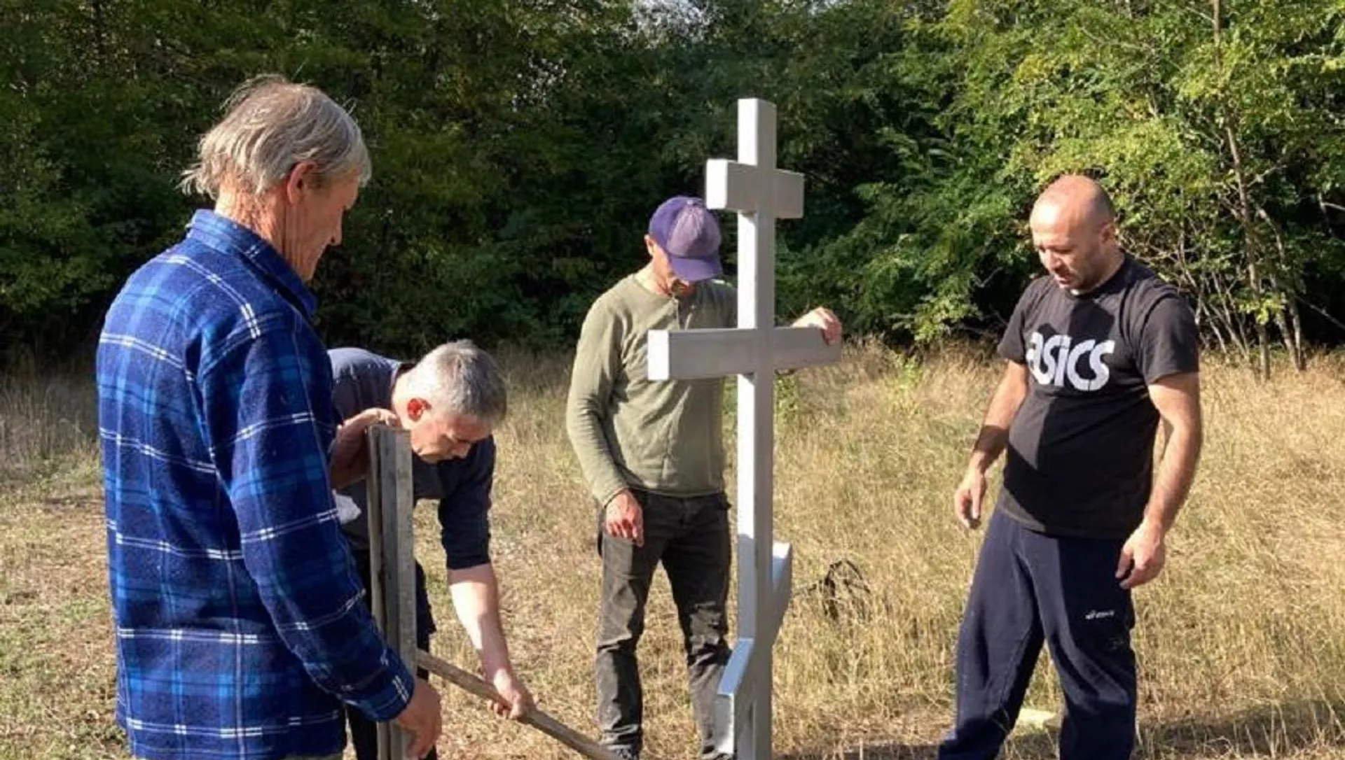 Строительство православной часовни в селении Гвиргвина Строительство православной часовни в селении Гвиргвина - Sputnik Южная Осетия, 1920, 03.10.2021