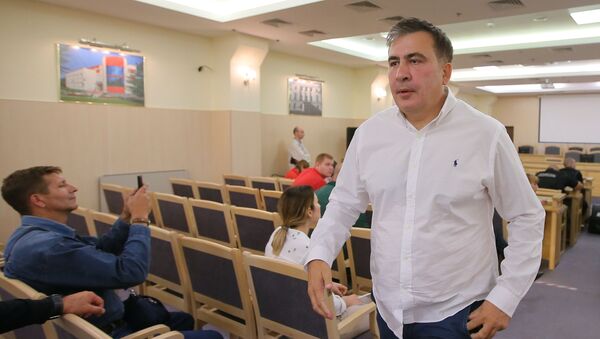 Экс-президент Грузии Михаил Саакашвили. Архивное фото  - Sputnik Южная Осетия