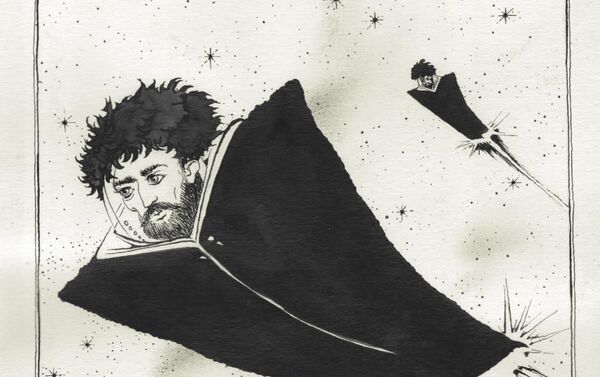 Серия иллюстраций Ростана Тавасиева Осетинская фантастика - Sputnik Южная Осетия