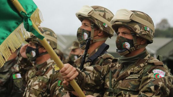 Алжирские военнослужащие на учениях в Северной Осетии - Sputnik Южная Осетия