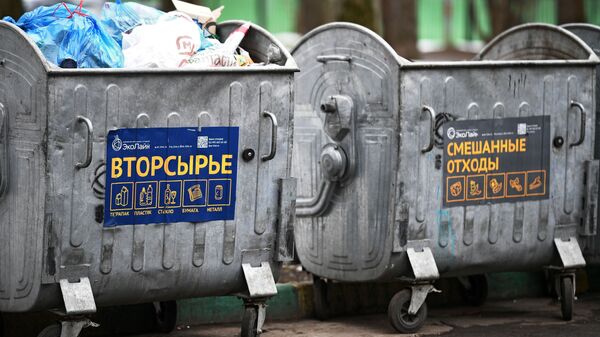 Контейнеры для сбора отходов. Архивное фото. - Sputnik Южная Осетия