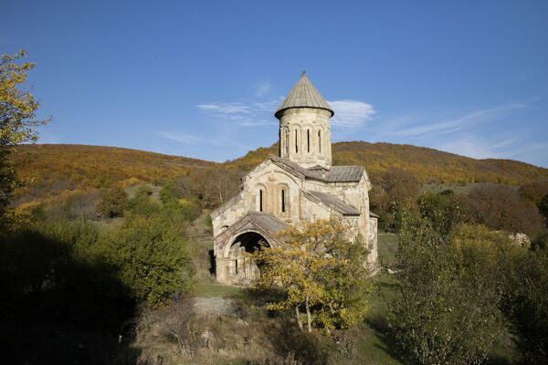 Храм Пресвятой Богородицы в селе Икорта - Sputnik Южная Осетия