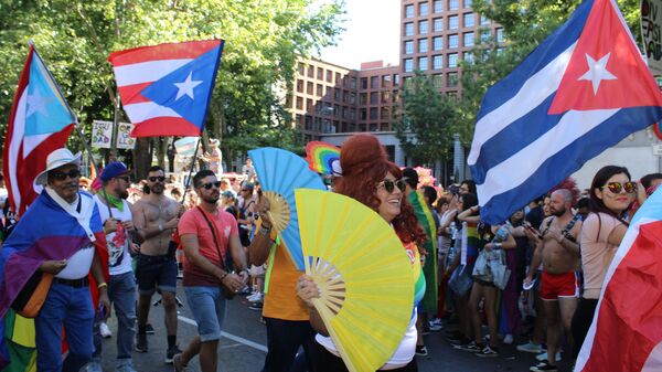 Крупнейший в Европе гей-парад в Мадриде - Sputnik Южная Осетия