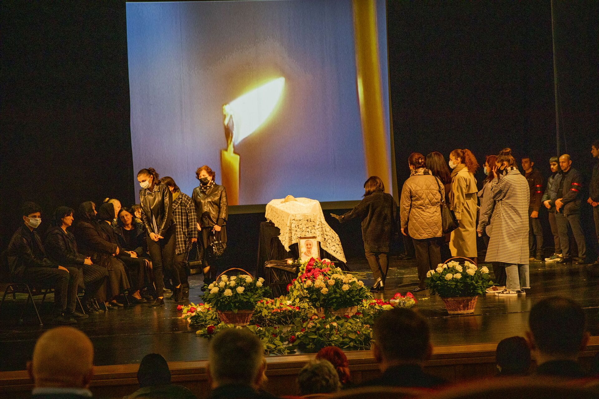Похороны Людмилы Галавановой - Sputnik Южная Осетия, 1920, 26.10.2021