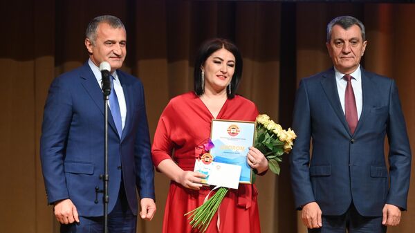 Вручение Международной литературной премии Буламаргъ - Sputnik Южная Осетия