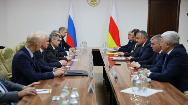 Встреча с делегацией из Российской Федерации - Sputnik Южная Осетия