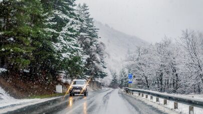 Транскам зимой 