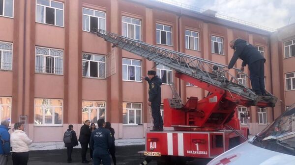 Во Владикавказе загорелась школа - Sputnik Южная Осетия