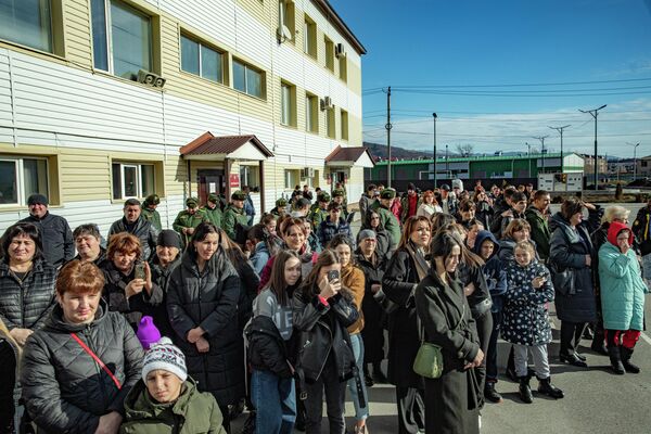 Торжественная церемония принятия присяги новобранцами МО РЮО - Sputnik Южная Осетия