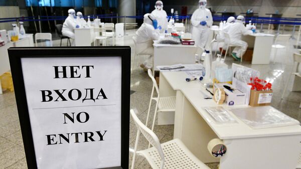 Усиление санитарного контроля в аэропорту Внуково в связи с коронавирусом - Sputnik Южная Осетия