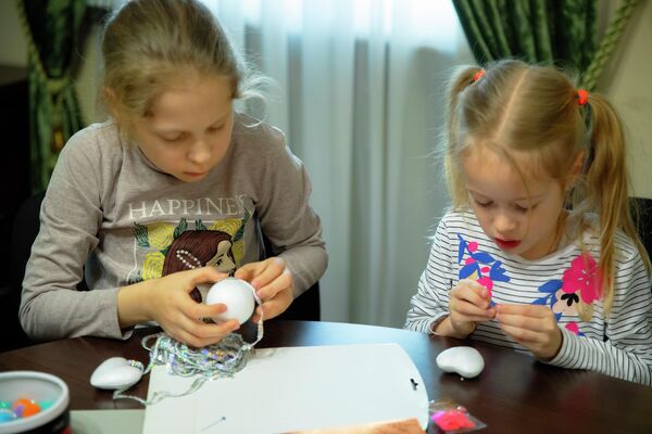 Мастер-класс по изготовлению елочных игрушек - Sputnik Южная Осетия