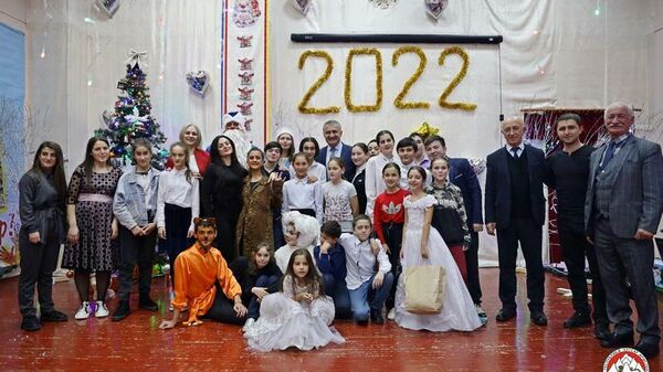 В школе-интернате Цхинвала прошло новогоднее представление - Sputnik Южная Осетия