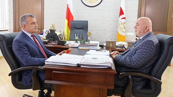 Встреча с Министром иностранных дел Дмитрием Медоевым - Sputnik Южная Осетия