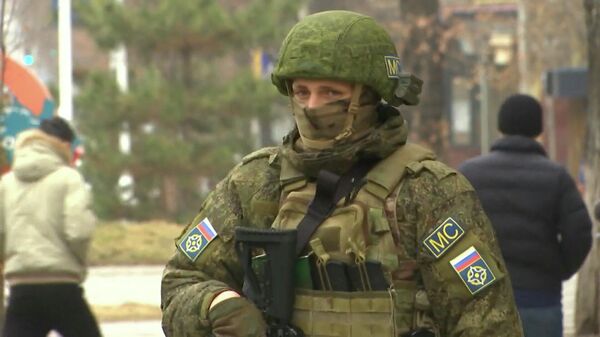 Миротворцы ОДКБ рассказали, как охраняют стратегические объекты в Казахстане - Sputnik Южная Осетия