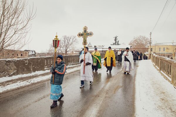 Праздник Крещение Господне в Южной Осетии - Sputnik Южная Осетия