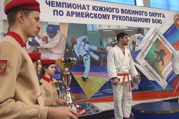 Чемпионат ЮВО во Владикавказе по армейскому рукопашному бою  - Sputnik Южная Осетия