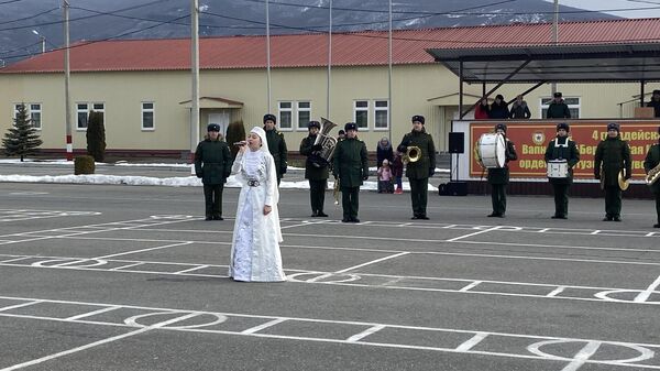 Торжественные мероприятия, посвященные 13 годовщины образования 4-й гвардейской военной базе в Южной Осетии  - Sputnik Южная Осетия