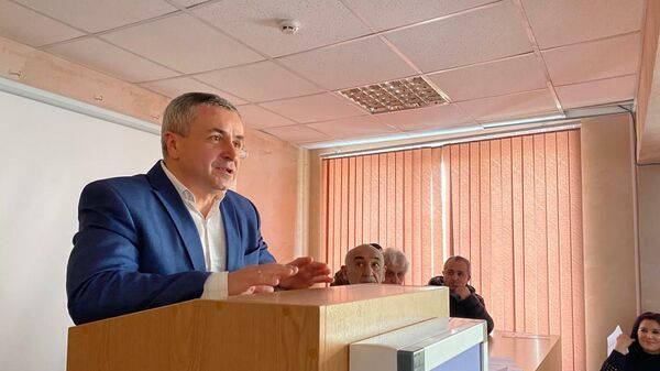 Собрание инициативной группы по выдвижению кандидатуры Алана Козонова на пост президента РЮО - Sputnik Южная Осетия