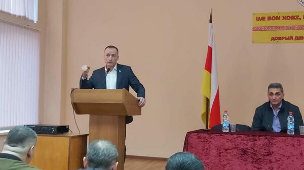 Собрание инициативной группы по выдвижению кандидатуры Дмитрия Тасоева на пост президента РЮО - Sputnik Южная Осетия