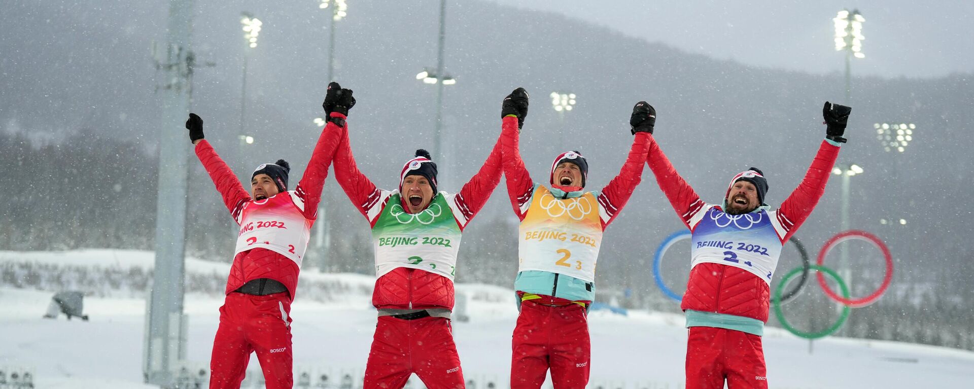 Олимпиада-2022. Лыжные гонки. Мужчины. Эстафета - Sputnik Южная Осетия, 1920, 13.02.2022