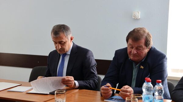 Отчетная коллегия администрации Дзауского района - Sputnik Южная Осетия